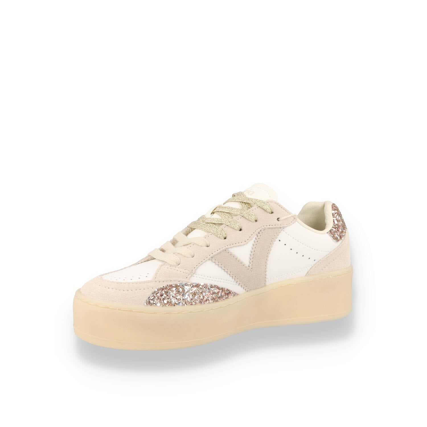 Scarpe Sneakers  VICTORIA Donna Platino