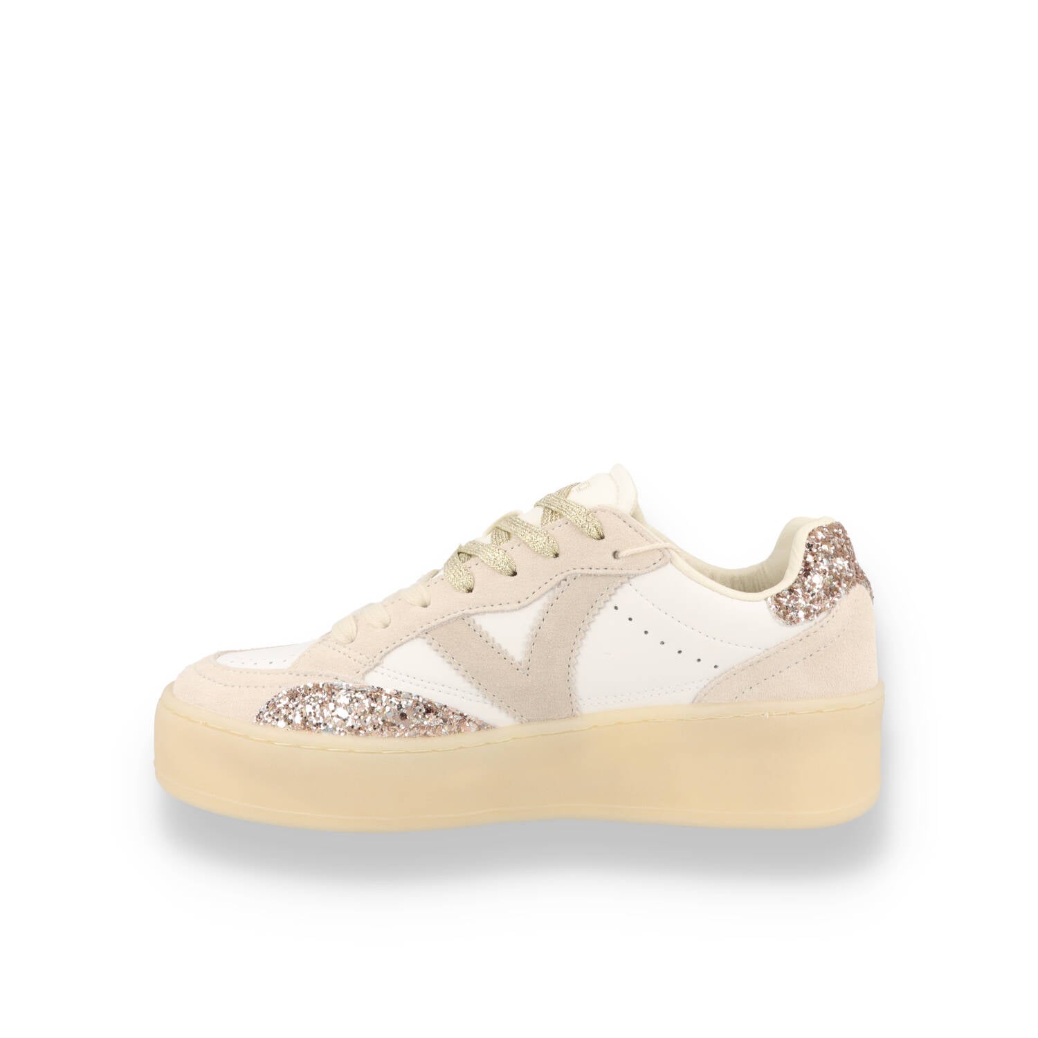 Scarpe Sneakers  VICTORIA Donna Platino