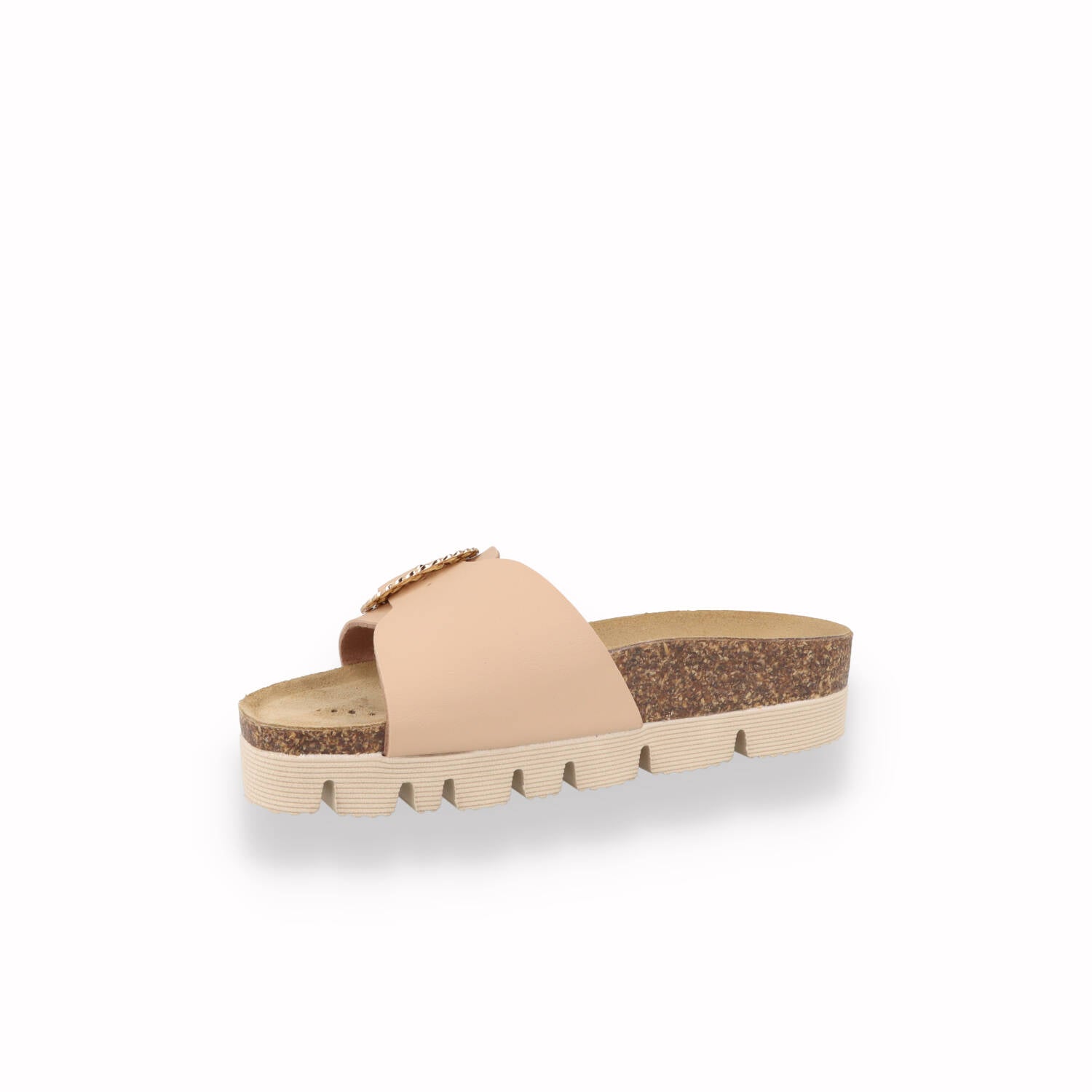 Sandalo Comfort Goldstar Fussbett Donna Bianco e Rosa