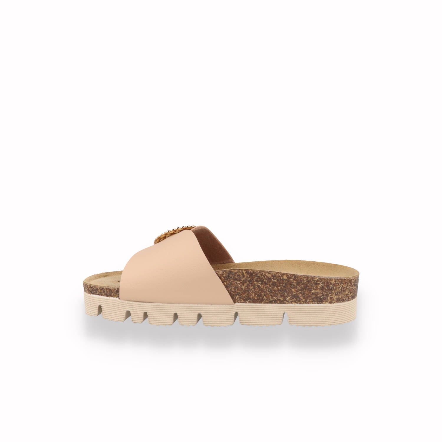 Sandalo Comfort Goldstar Fussbett Donna Bianco e Rosa