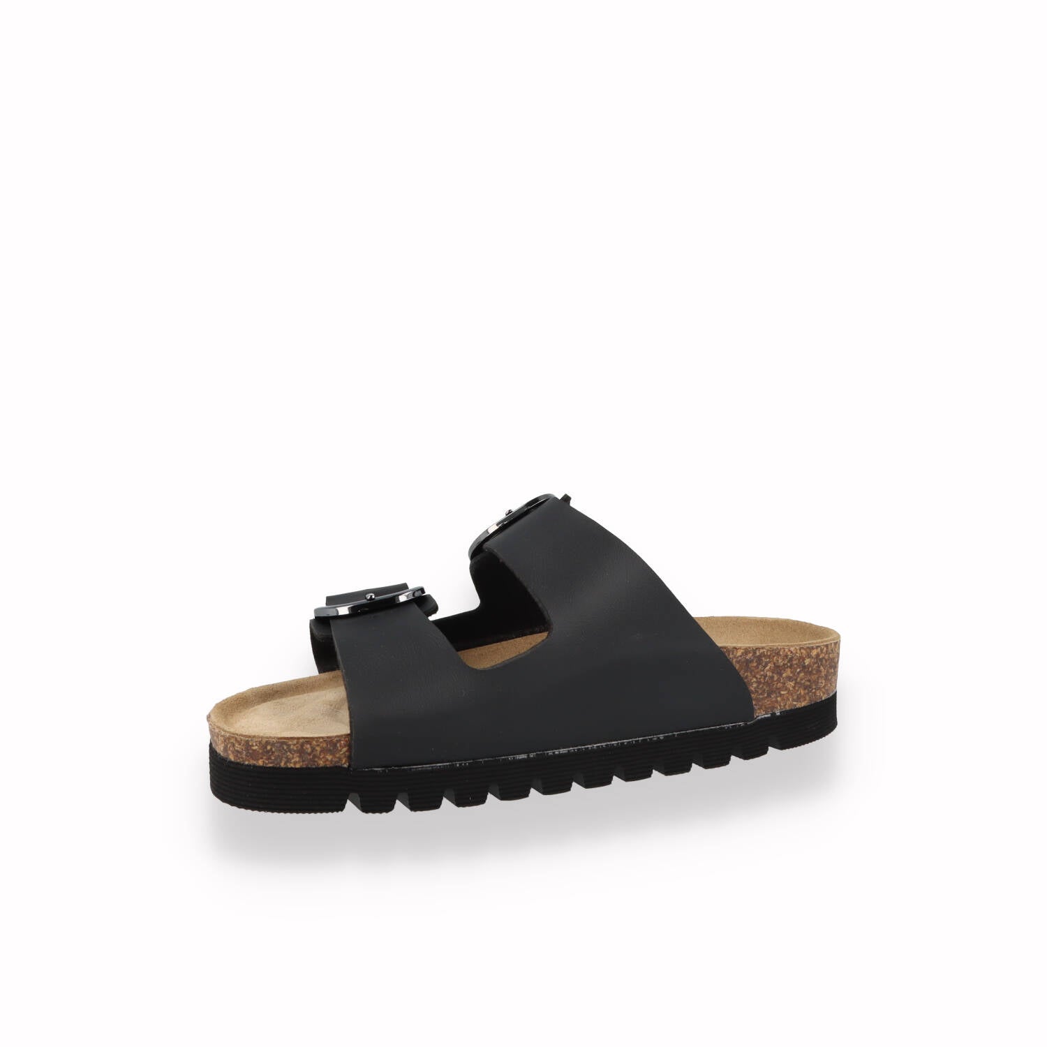 Scalzato con strass Donna Goldstar Nero e Sabbia