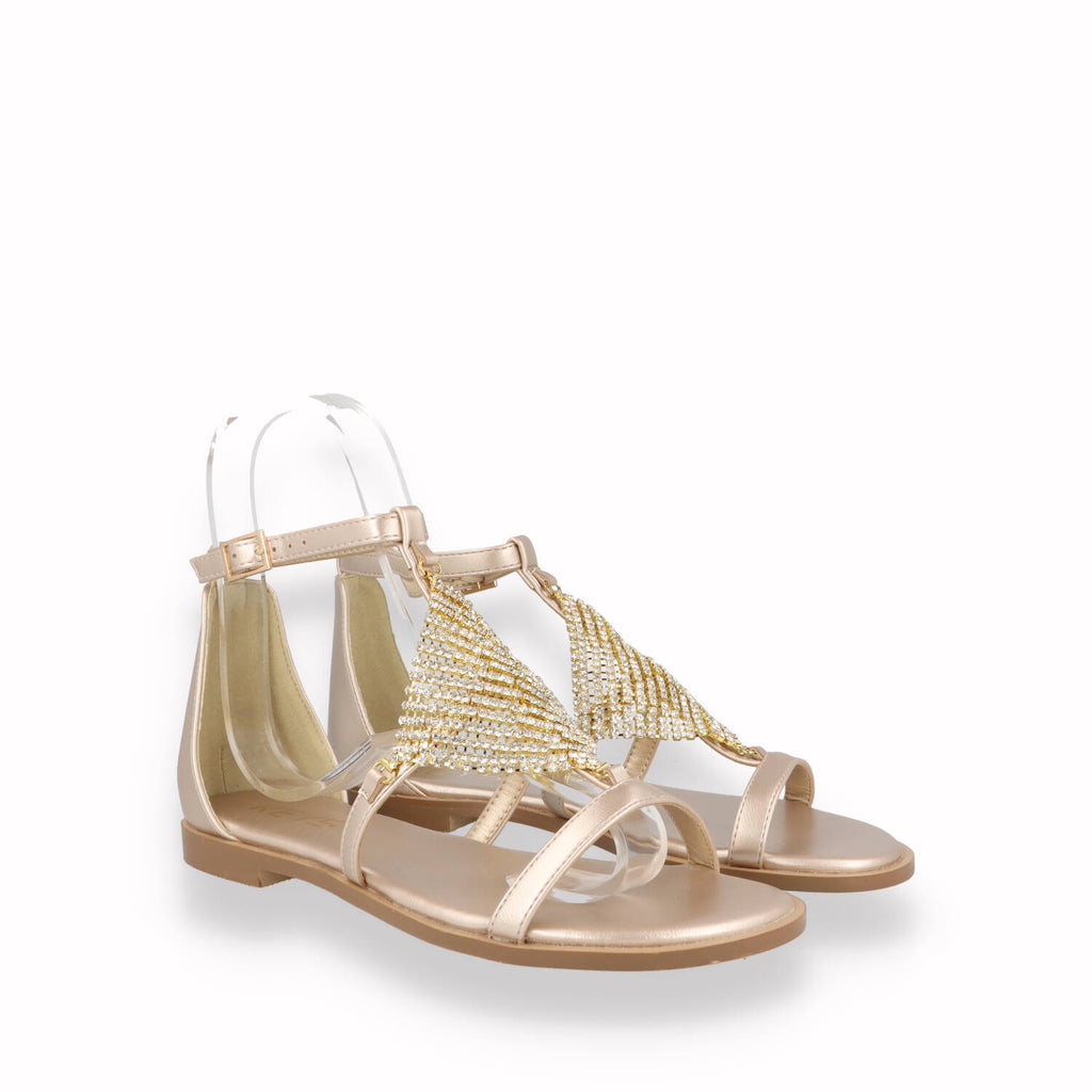 Sandalo Gioiello KEYS Donna Oro
