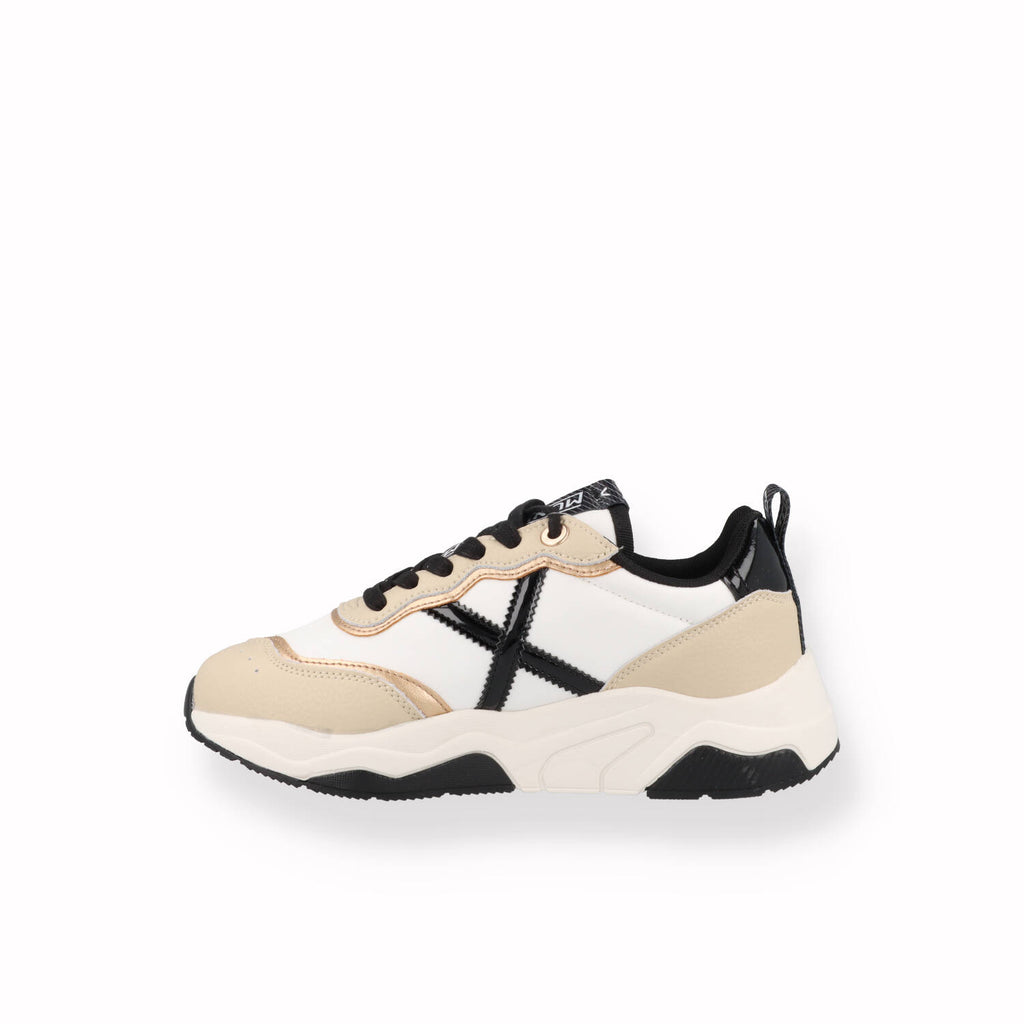 Scarpe Sneakers Munich Donna Beige