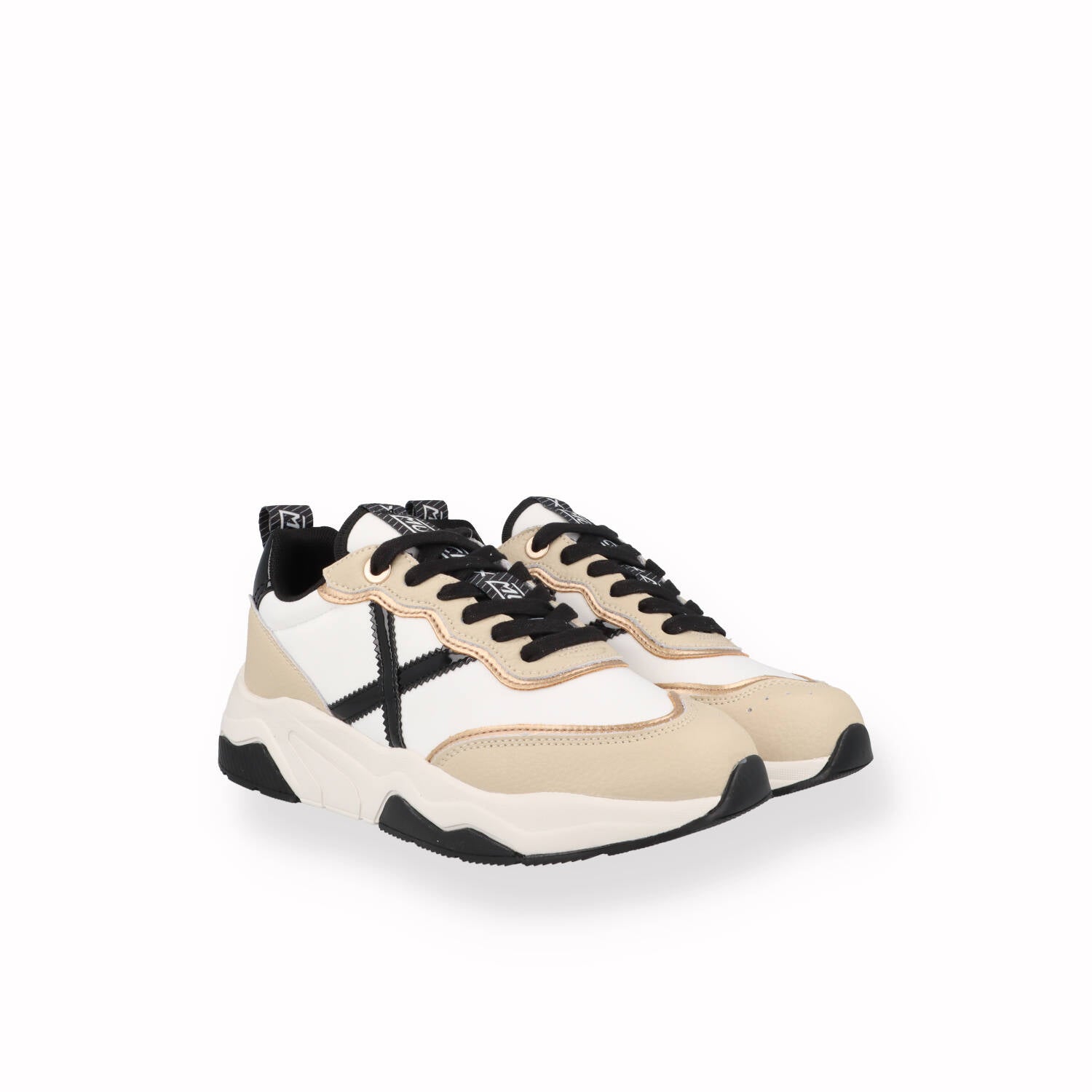 Scarpe Sneakers Munich Donna Beige