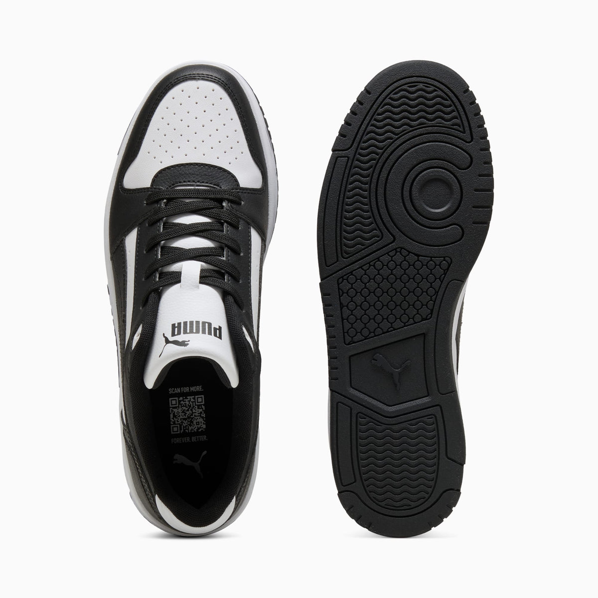 Sneakers Puma Rebound Slam Lo uomo Nero/Bianco