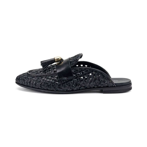 Sabot Frau In Pelle Intrecciata Con Nappine Donna | Lippolis Scarpe