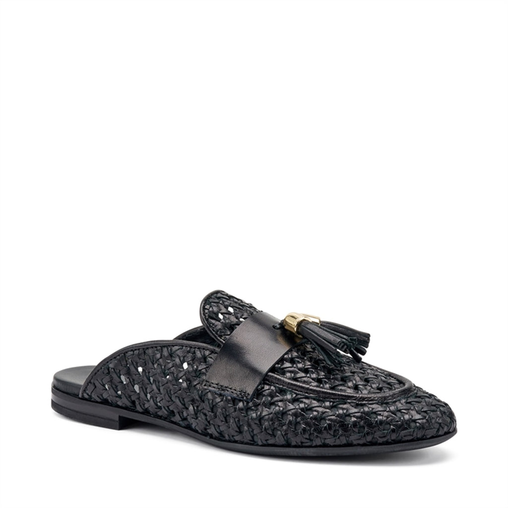Sabot Frau In Pelle Intrecciata Con Nappine Donna