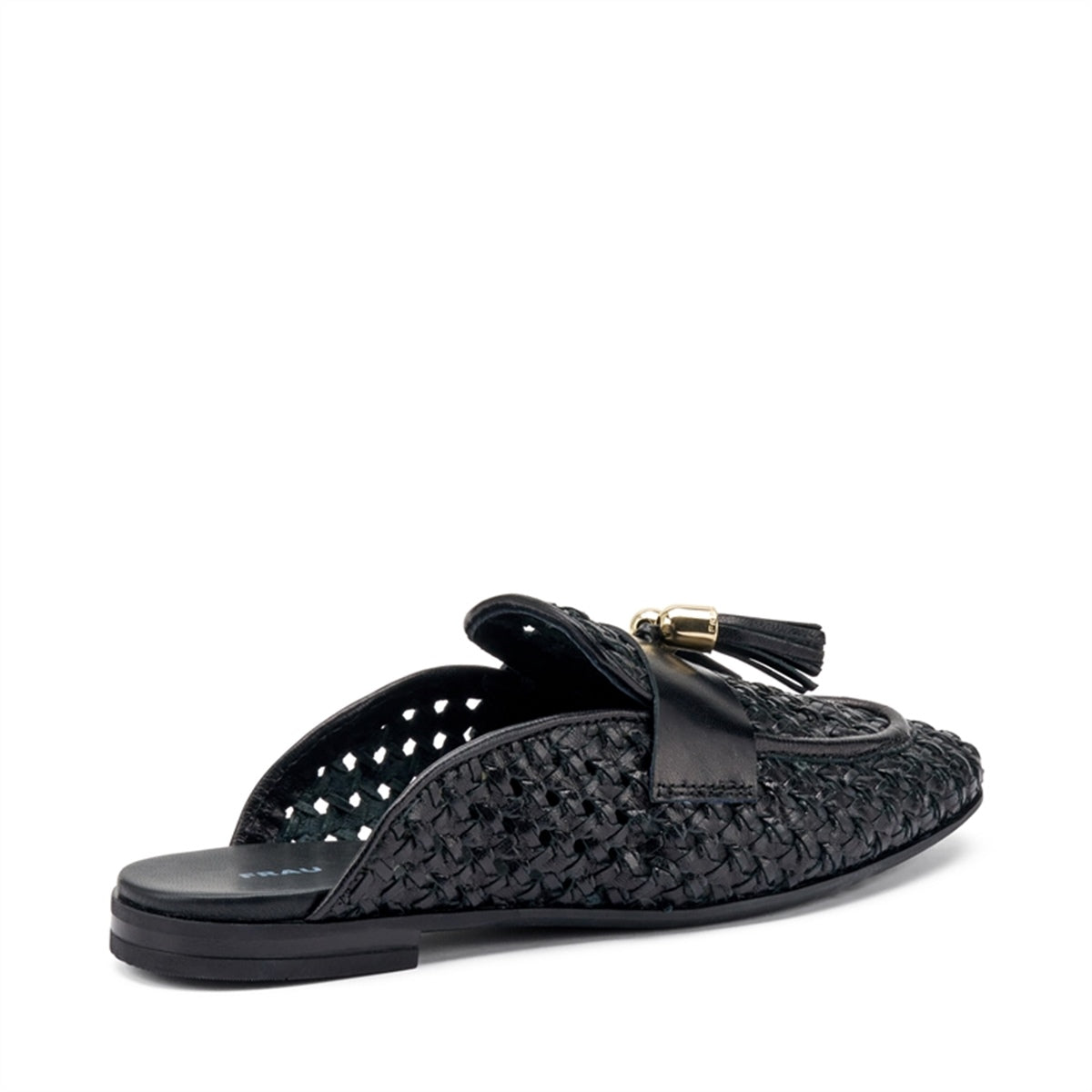 Sabot Frau In Pelle Intrecciata Con Nappine Donna