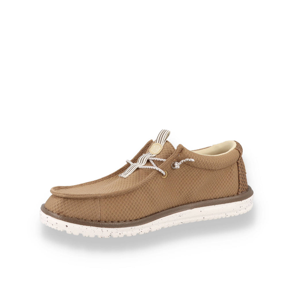 Scarpe Hey Dude Wally Mesh Neutrals Uomo
