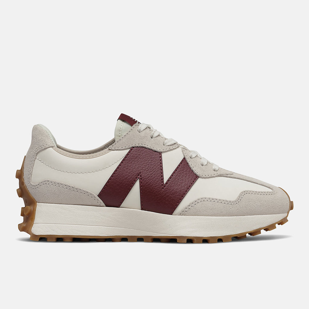 Sneakers New Balance 327 donna Bianco/Bordò